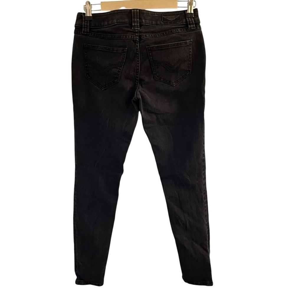 Harley Davidson Skinny Jeans Womens Size 6 Black - Picture 2 of 10